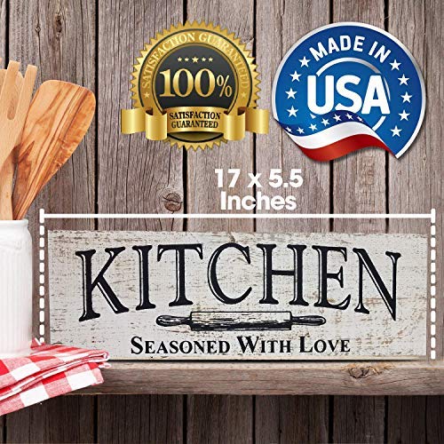 Kitchen Signs Wall Decor Farmhouse Kitchen Sign Rustic Kitchen Signs