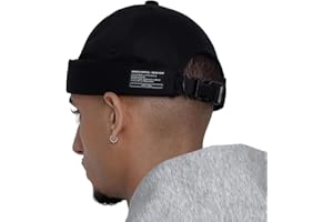 UNDERCONTROL Brimless Sailor Fisherman Leon Hat No Visor Miki Skull Docker Beanie Trawler Tactical Ring Cap for Men & Women