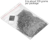 Brrnoo 100g Stainless Steel Polishing Pins Kit 0.2-0.5mm Magnetic Tumbler Glass view 3