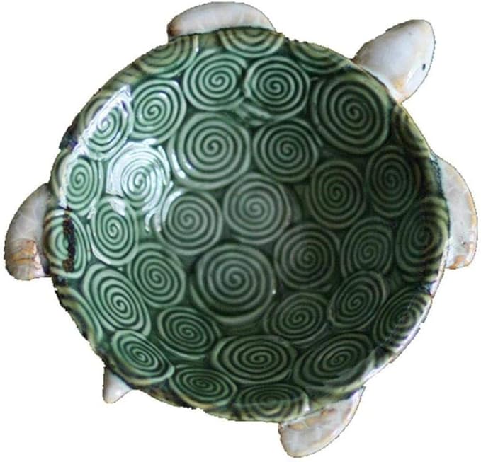 ZWJWJ Escultura Cenicero cenicero Interior con Tapa Comercio Exterior