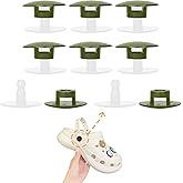 KOTESLLOE 8 Sets Replacement Rivets for Crocs, Replacement Parts for Crocs
