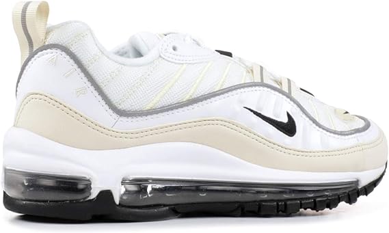 air max 98 white fossil
