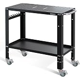 WORKPRO 36&times;18" Welding Workbench, Nitriding Tabletop, 1200LBS Capacity