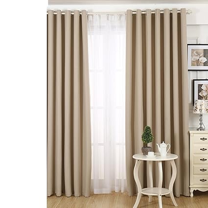 Amazon Com Xiaojingly Blackout Curtains Sun Protection Cotton
