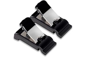 ZEXYVOR 2PCS Fuel Door Spring Clip Compatible with Toyota 2019-2022 RAV4 Avalon Camry 2004-2009 4Runner Replaces OEM Number 77360-35040 Gas Tank Door Spring Clip