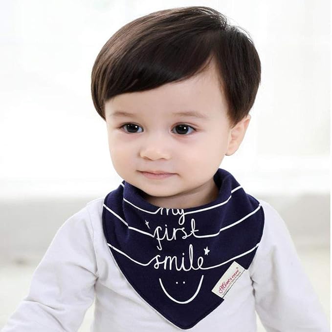 Bavoir Bandana Lot De 6pcs Bavoir De Mode Bavoir Naissance Proteger Les Vetement Des Bebes Bavoir Triangle Bavette Pour Bebe Bandana Enfant Bebe Fille Et Garcon Le Repas De Bebe Bebe