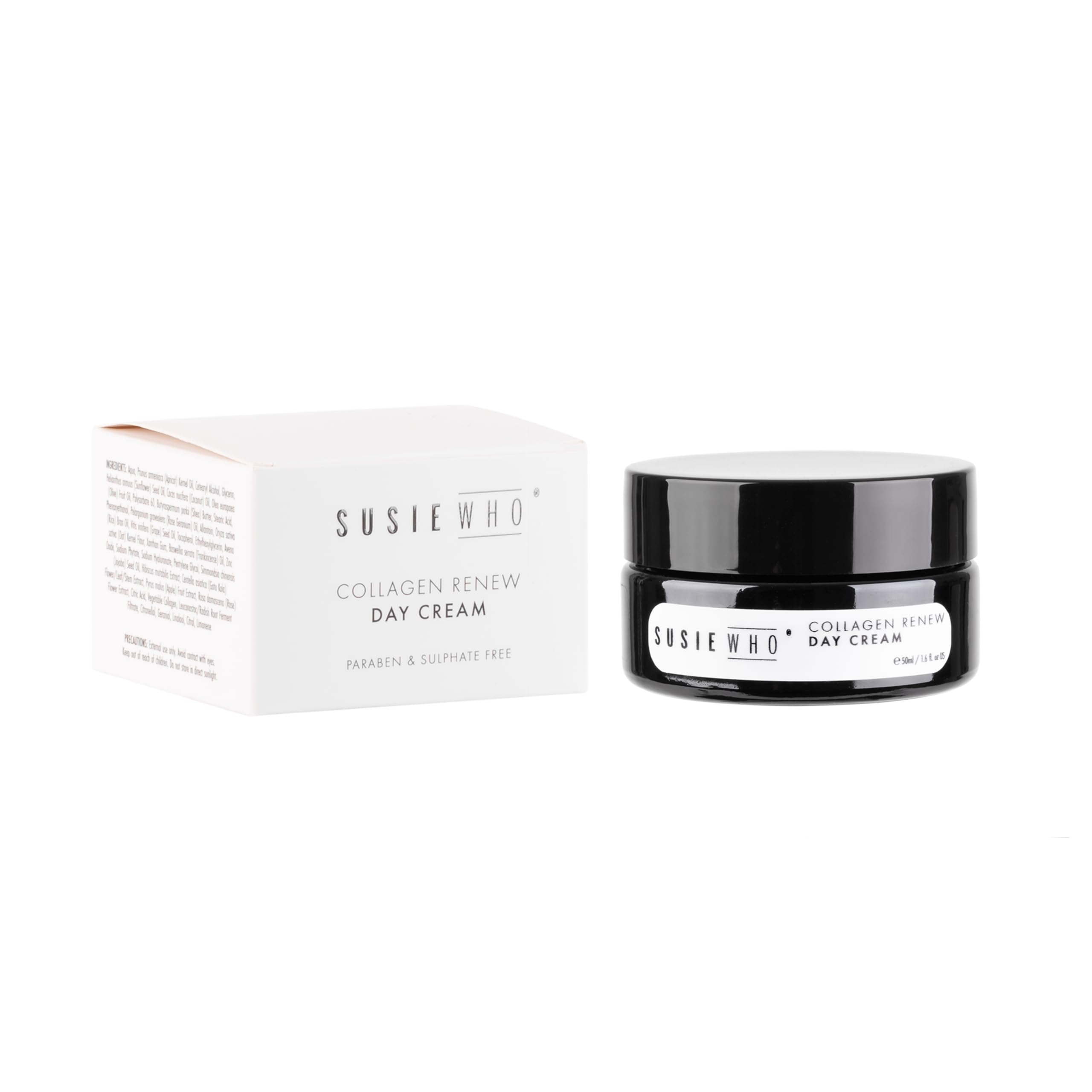 Susie Who, Collagen Renew Day Cream, Paraben And Sulphate Free, Botanical Extracts For Everyday Protection And Hydration