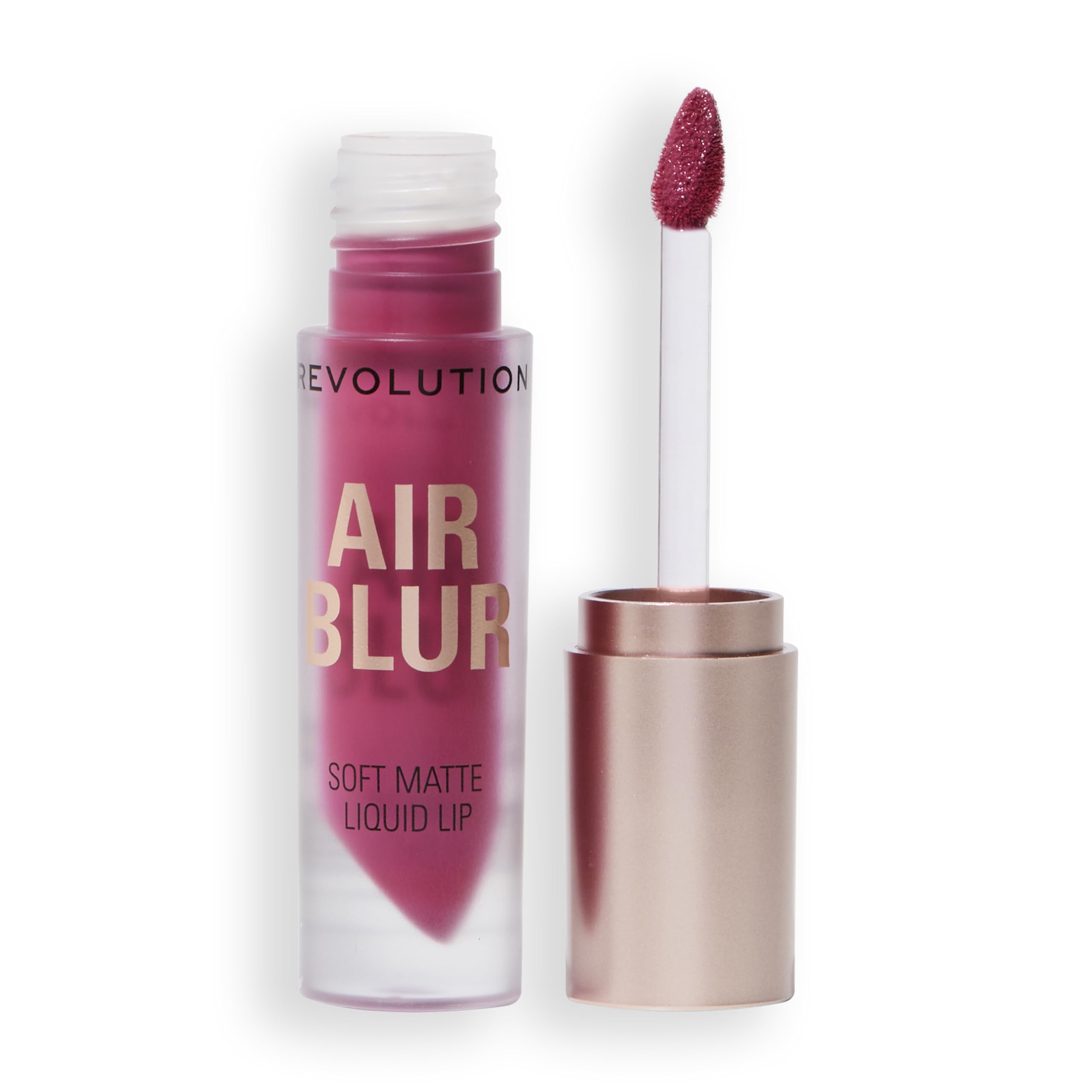 Revolution, Air Blur Matte Liquid Lipstick, Long-Lasting Lip Colour, Face Makeup, Vegan & Cruelty-Free, Sultry Deep Mauve, 3.5ml