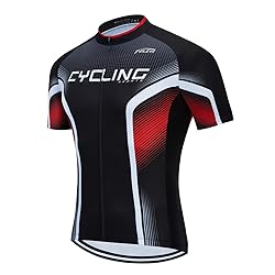 Cycling Jersey Men, Summer Short Sleeved Bike