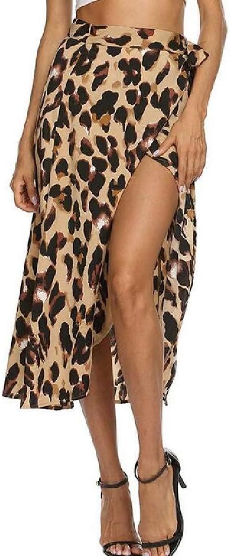 womens leopard skirt