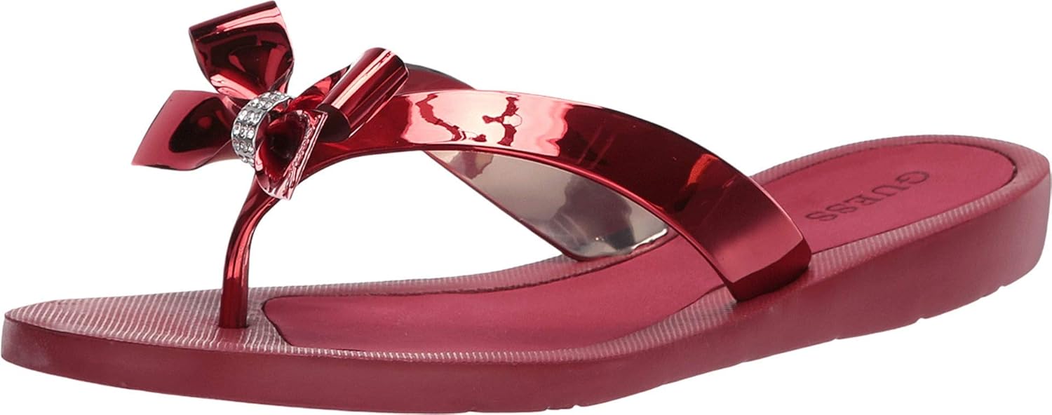 guess flip flops amazon