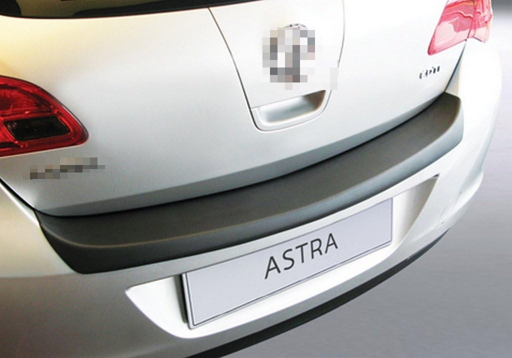 Rear Bumper Profiled Sill Scuff Guard Plastic Protector Fit Opel Astra J 5D 2009-2012 Custom Fit Usage Scratch Paint Protection