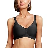 VERKUNO Wireless Jelly Bras for Women No Underwire Push Up Seamless Full Coverage Bralettes Comfortable Everyday Bras