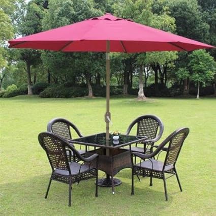 Amazon Com Nobrand Waller Paa 8 Ft Aluminum Outdoor Patio Garden