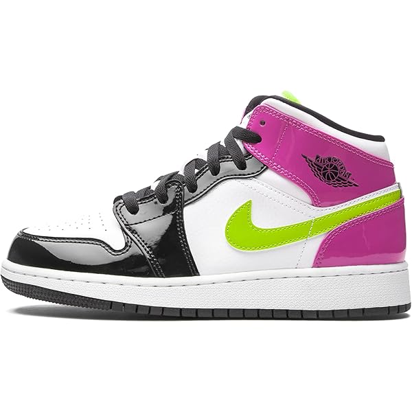 Amazon.com | Jordan Youth Air Jordan1 Mid GS CV4891 001 Game Time