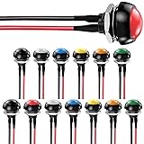 MKBKLLJY 14Pcs 12mm Momentary Push Button Switch