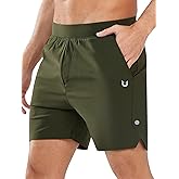 NORTHYARD Men’s Athletic Running Shorts 5” Workout Lightweight Quick Dry Sports Gym Shorts for Men with Zipper Pocket