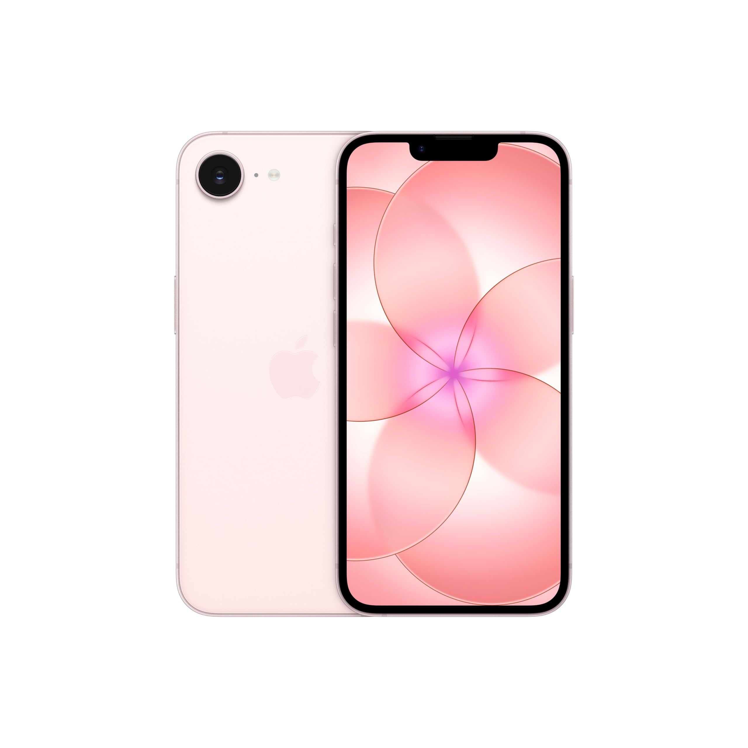 Apple iPhone 17e (512 GB): 6,1" Super Retina XDR Display, A19 Chip, Batterie für den ganzen Tag, 48 MP Fusion Kamera; Zartrosa