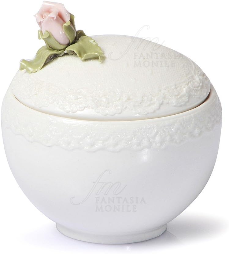 Sugar Bowl HERVIT Model Romance Porcelain Decoration Tasting Gift Rose Wedding 8z1j1fm