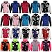 Kids Girls Boys R Fashion NYC FOX Baseball Hooded Jacket Varsity Hoodie 2-13 Yrs