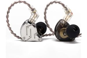 Linsoul KZ ZS10 Pro, 4BA+1DD 5 Driver in Ear Monitor, HiFi Wired Earbuds, Gaming Earbuds, Hybrid IEM Earphones with Stainless