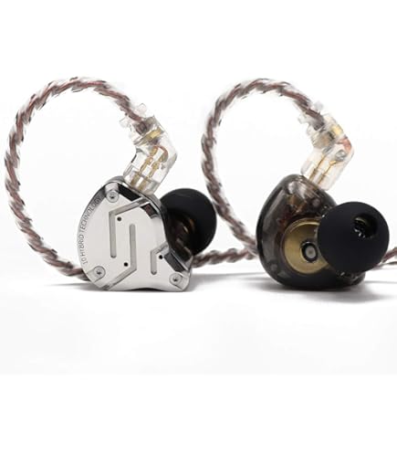 thumbnail image 2 of KZ ZAX In-Ear Monitor Earphones - 16 Driver Hybrid (7BA + 1DD), HiFi Stereo, Detachable Cable, Noise Isolating, For Musicians & Audiophiles (Silver, No Mic) 2 of 12
