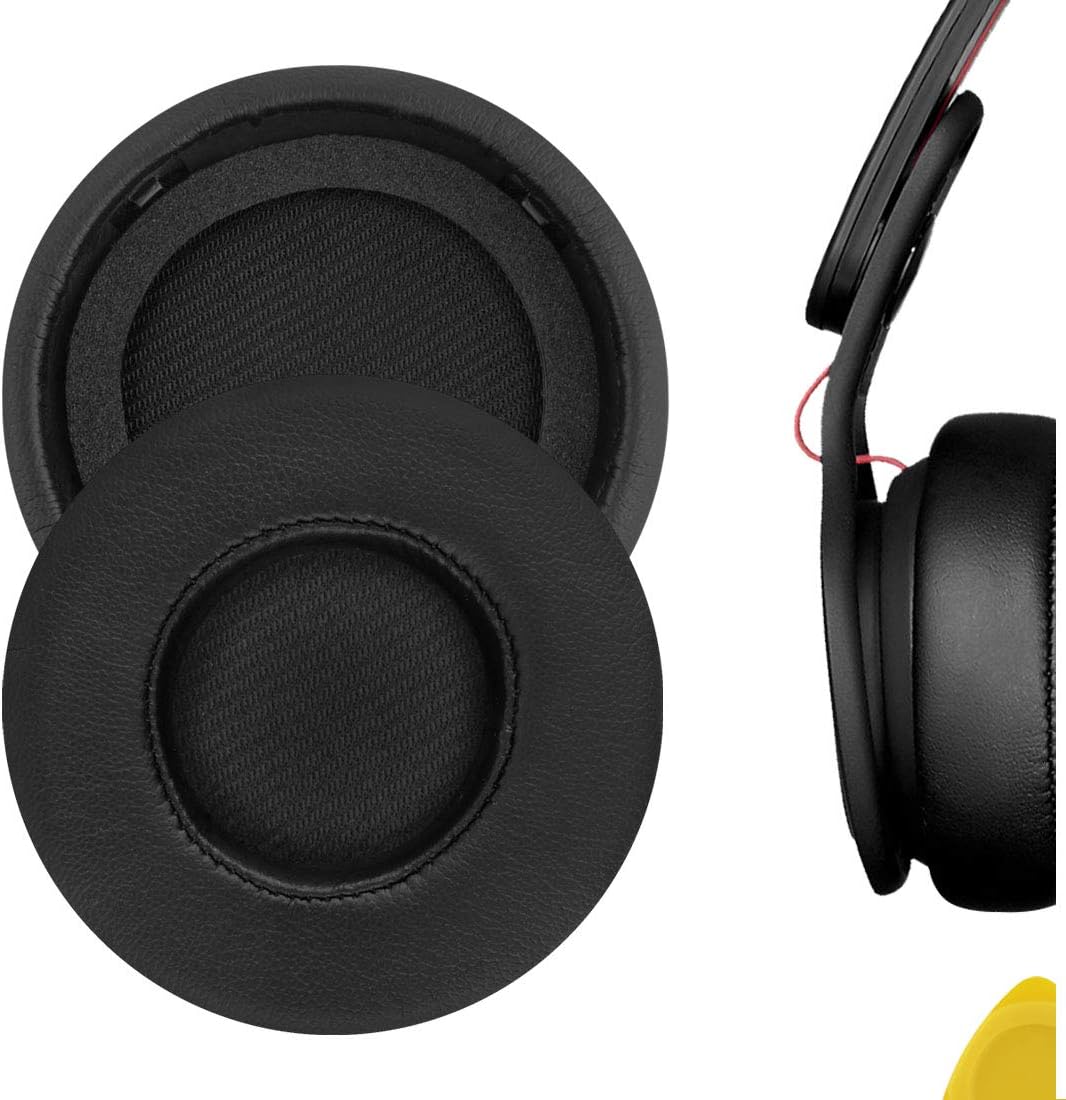 Geekria Replacement Ear Pads for Monster Beats MIXR Headphones Ear Cushions, Repair Parts with Video Guide (Black)