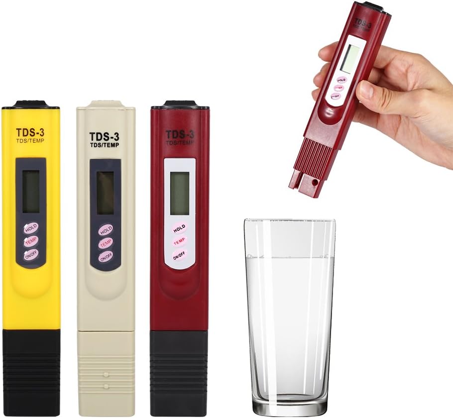 FTVOGUE LCD Water Quality Testing Pen Purity Filter TDS Meter 0-9990 PPM Temp Portable Tester (04) - Image 4