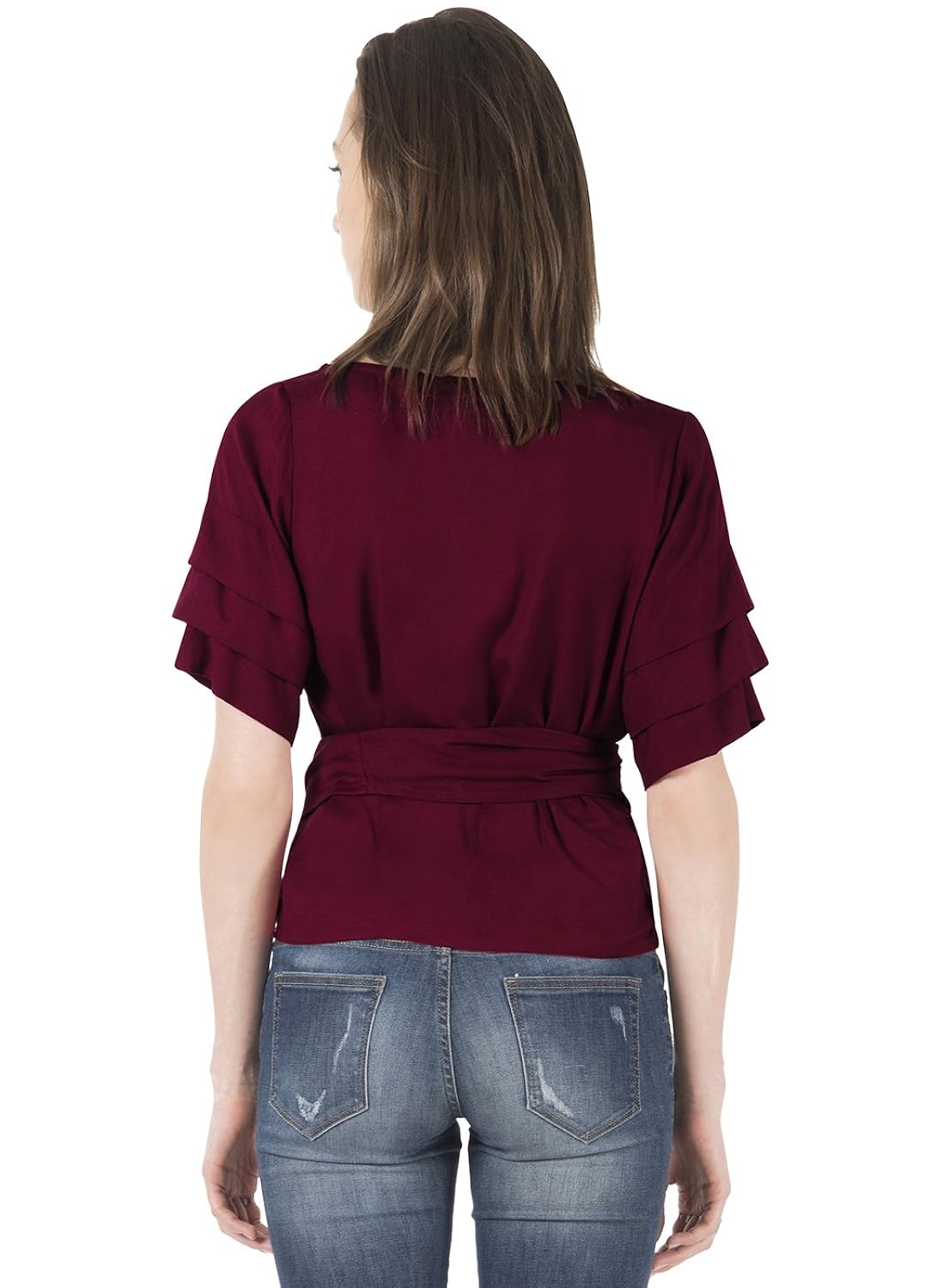 faballey women's plain regular fit top