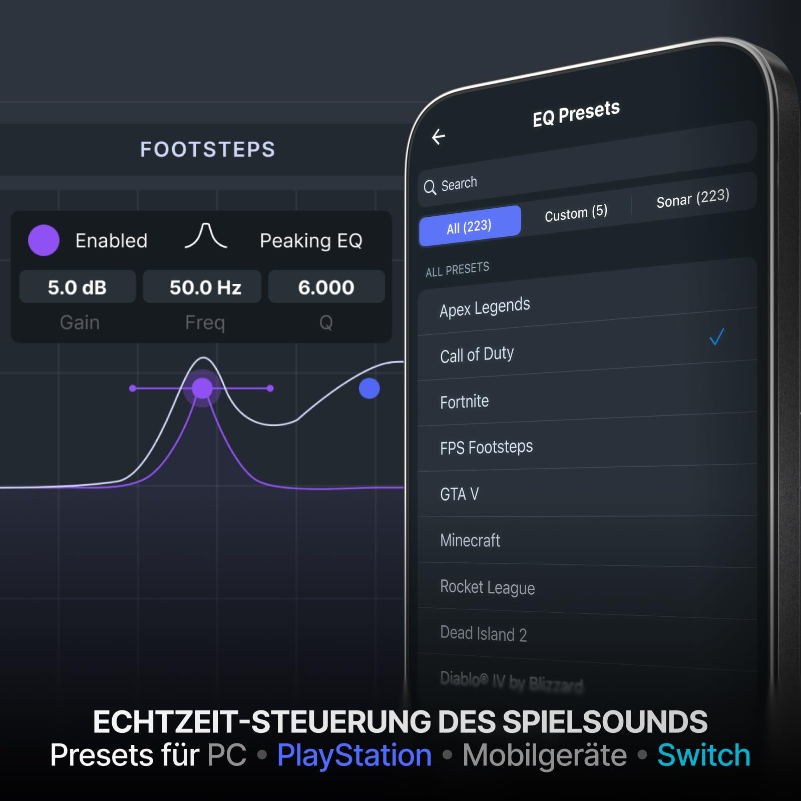 SteelSeries Arctis Nova 7 Wireless Gen 2 Multi-Plattform-Gaming-Headset - Echtzeit-App-Steuerung - Über 50 Std. Akkulaufzeit - 2,4 GHz/Bluetooth parallel möglich -PC, PS5, PS4, Switch 1/2, Mobilgeräte 3