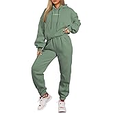 Herseas Womens 2 piece Outfits Lounge Sets Sweatsuits Hoodies Long Sleeve Sweat Set Fleece Fall Fashion Clothing 2025