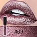 Froomer Metallic Matte Lipstick Metal Long Lasting Waterproof Lip Gloss (#9)