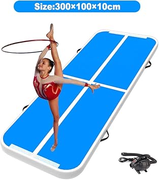 Great river hill gymnastic mat inflatable air track be durable