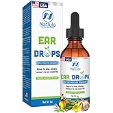 Ear Drops for Ear Infections &ndash; All Natural Mullein Garlic Oil for Earaches, Swimmer's Ear, Clogged Ears, Earwax Removal and Itchy Ears &ndash; Ear Care Treatment for Adults, Children and Pets, Made in USA
