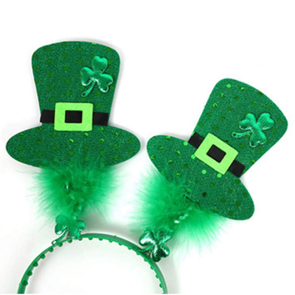 Amosfun San Patrizio Cerchietto Forma Cappello San ...