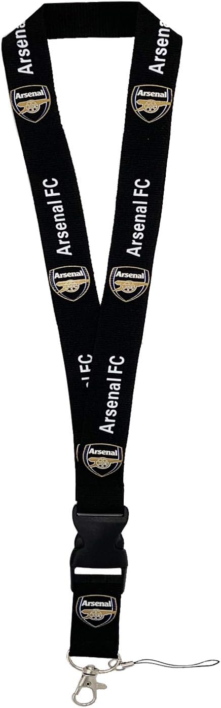 VKOTOUNY FC Football Club Fan Lanyard Key Chain Use for Mobile Phone/Business ID/Badge Card ect for Arsenal Fans : Sports & Outdoors