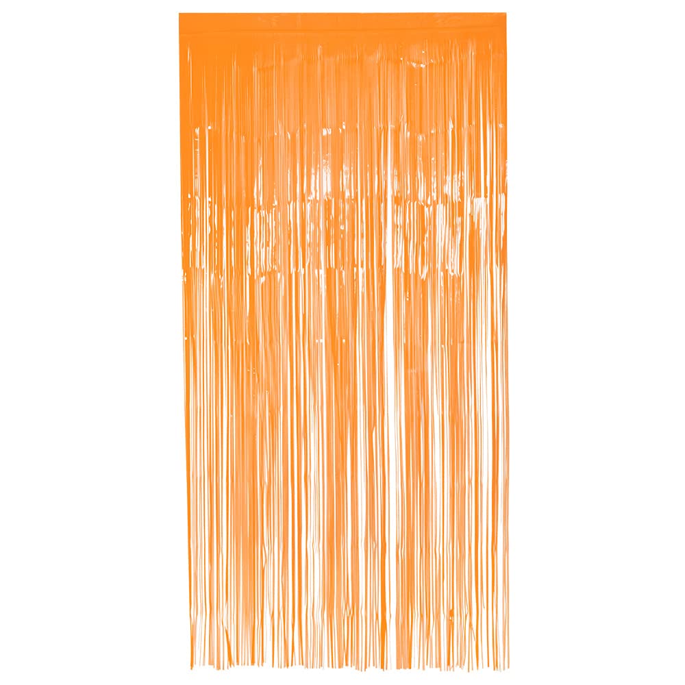 Boland 20032 Foil Curtain, neon Orange, Standard Size — image 1