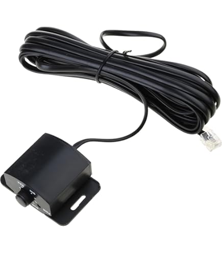 Telyswee Car Amplifier Volume Remote Subwoofer Tuner Controller Adjustment Control For Speakers System