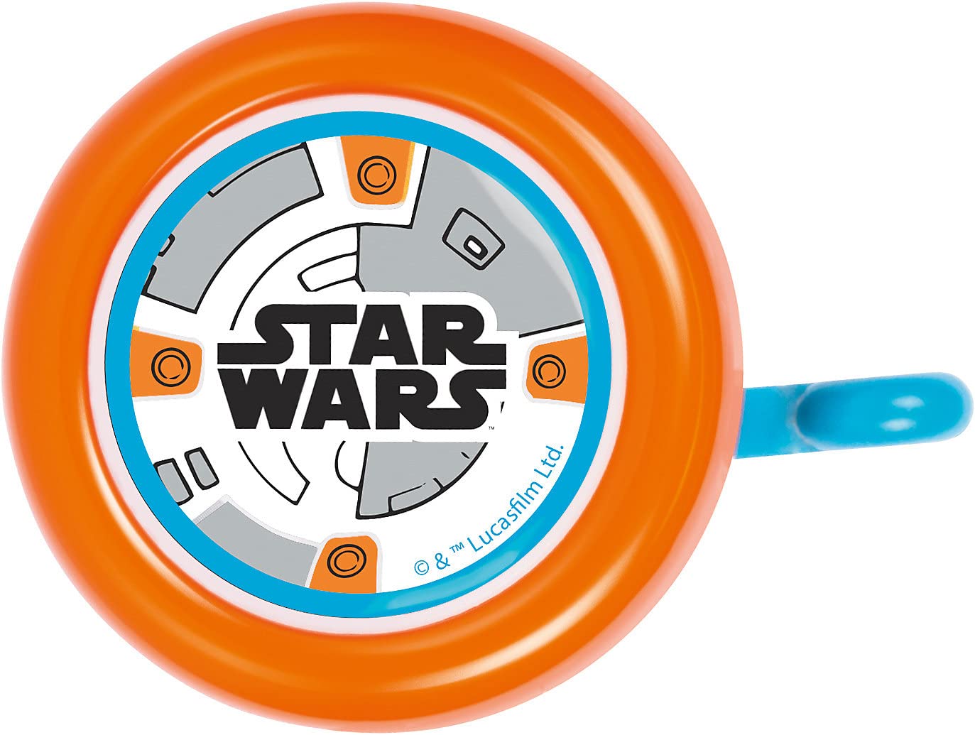 Disney Boys Star Wars Bicycle Bell, Multi-Colour, S