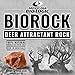 Mossy Oak BioLogic Deer Attractant Bio Rock - 100% Natural Himalayan Rock Salt - Deer Love to Lick | 8 LBS