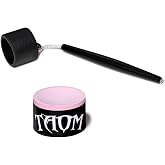 TAOM Pyro Billiard Pool Cue Premium Chalk - Pink - with Chalk Holder