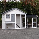 Außengehege/Stall mit Auslauf für Kaninchen, Meerschweinchen usw