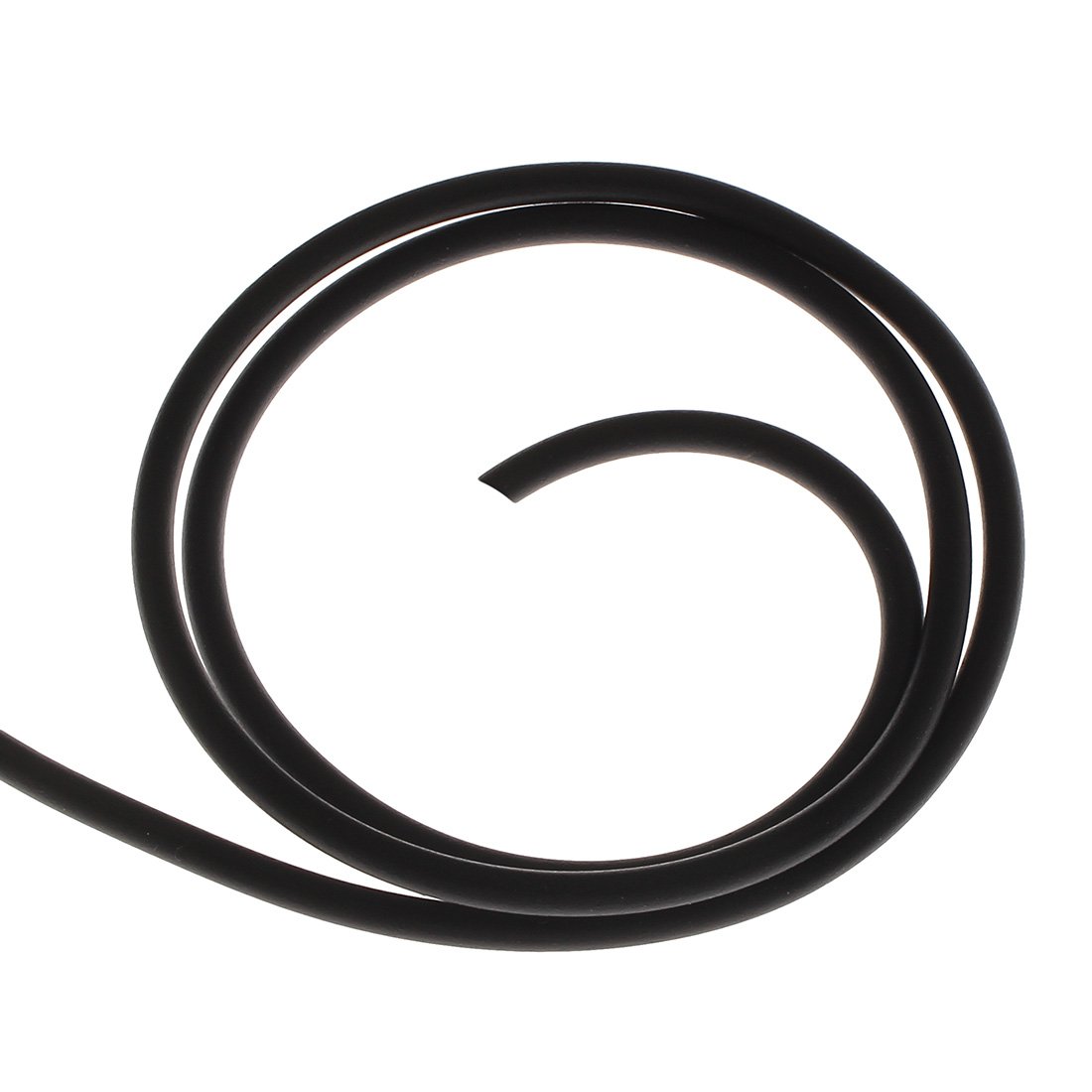 Perlin C66 x2 Rubber Cord 10 Metres 4 mm Round Black Faux Leather