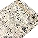 Vintage Newspaper Peel and Stick Wallpaper Decorative Wall Paper Waterproof Self Adhesive Shelf Drawer Liner Roll 17.7 Inch x 32.8 FT