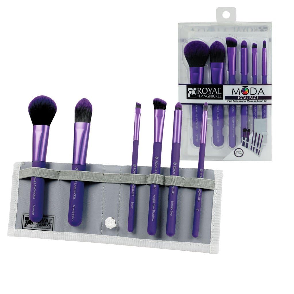 Moda Total Face Set with Case, Purple