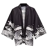 GRACEART Women's Goth Kimono Cover Up