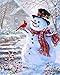 5D DIY Diamond Painting kit Rhinestone Embroidery Cross Stitch Arts Craft for Christmas Home Wall Decor,Snowman