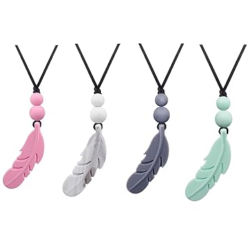 silicone teething pendant