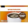 Dunkn. Donuts Original Blend Coffee K-Cup Pods, Medium Roast, 72ct, Pack of 1