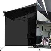 leaveshade RV Awning Side Sun Shade Screen (9'X7') Mesh Screen Shade for Camper Awning Sunshade Motorhome Trailer Awning Suns